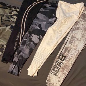 Better Bodies work out pants in great condition.